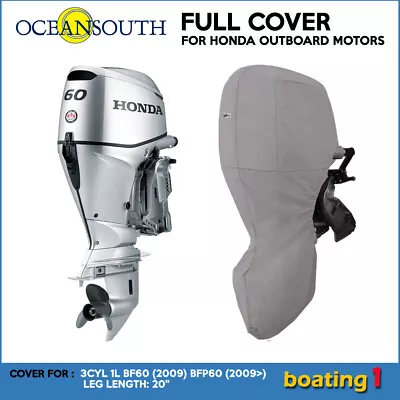 Outboard Motor Full Cover For Honda 3CYL 1L BF60 (2009) BFP60 (2009>) - 20   • $67